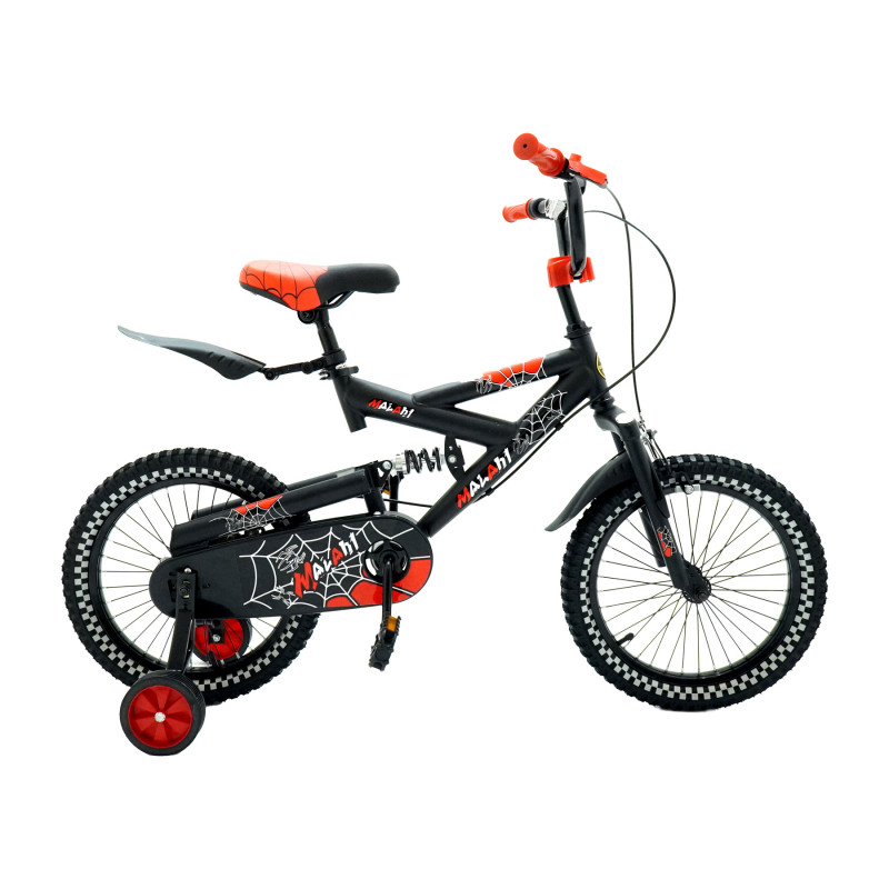 Spiderman Featured  Kids 16 Inch Cycle  with Training Wheel