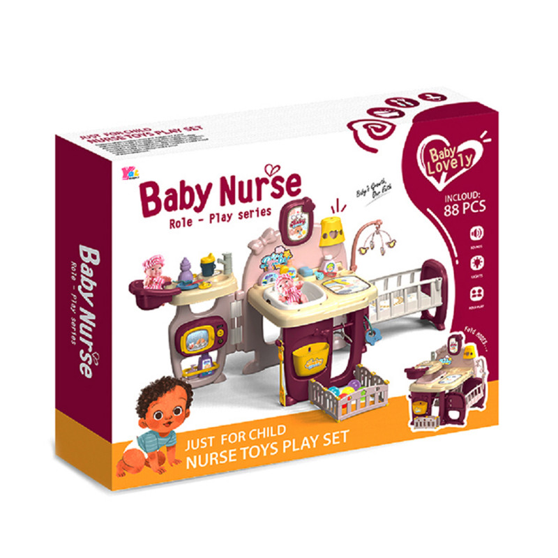 Baby Nurse Set HL 3 toy doll nursing and doctor set