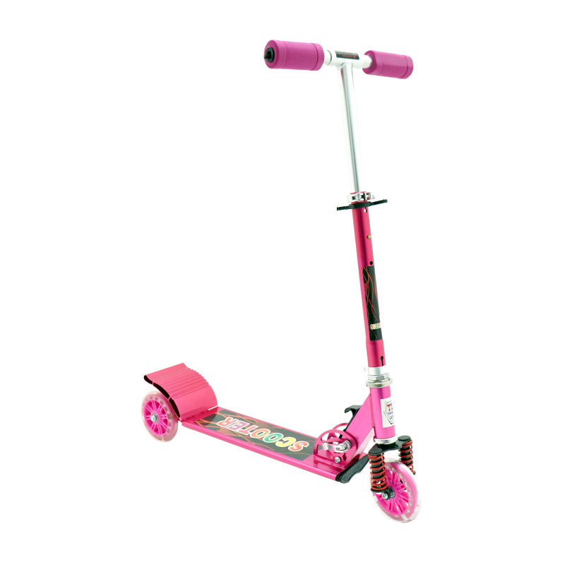 Kids Scooter Folding system 68cm 107C Pink