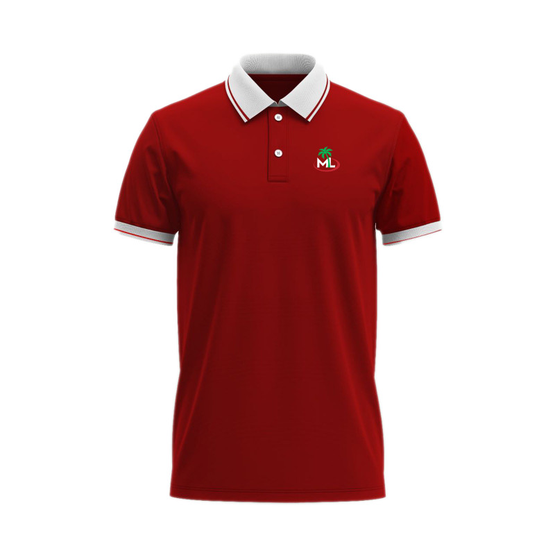 Malahiland Original Mens Premium Polo Tshirt Solid Red