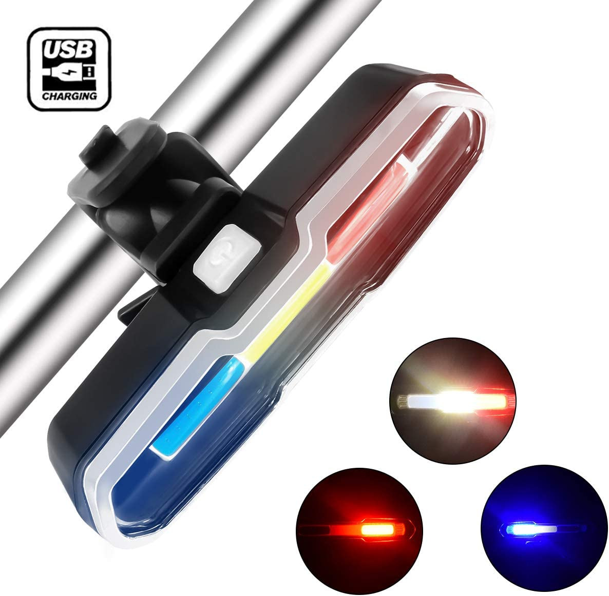 USB Rechargeable Bicycle Lights Waterproof