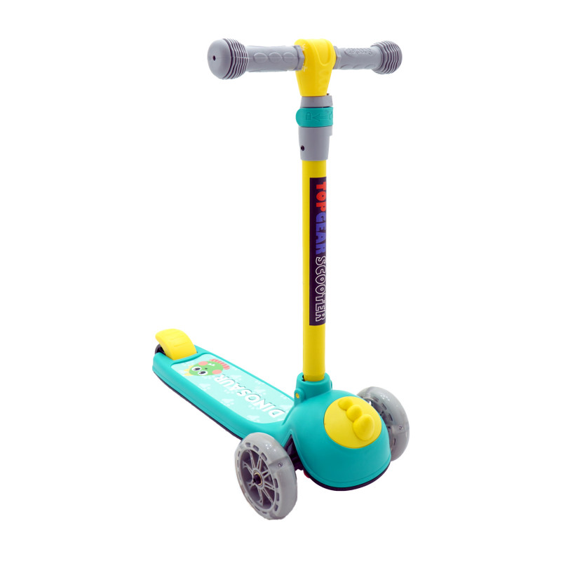 Top Gear TG 685 Kids Foldable 3 Wheel Smart Kick Scooter Green