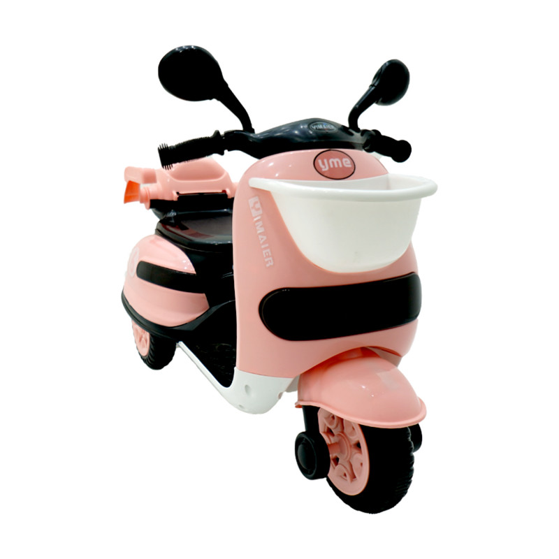 Lovely Girls Motor Sooty with Three Wheel 6761 Pink