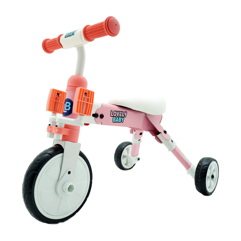 Lovely Baby Three Wheel Tricycle DX100 Pink