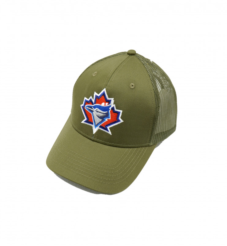 Malahi Land Century Maple Eagle Embroidered Cap - Olive