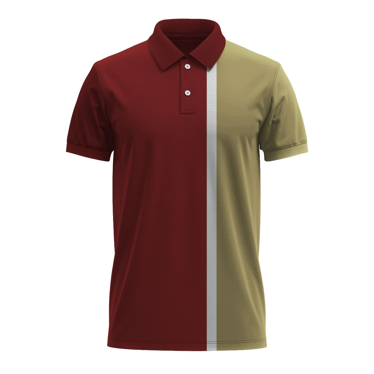 Natural Fit Mens Premium Polo Tshirt Red
