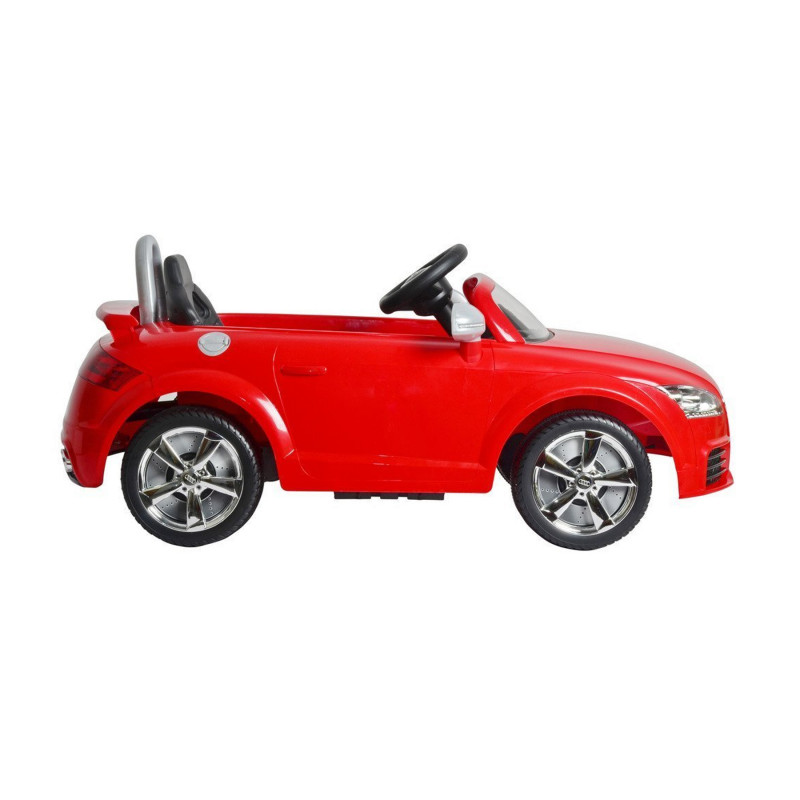 Audi Tt Rs Plus Electric Motor Car Battery Operated Remote Control Ride on Car with Light and Music 676AR Red