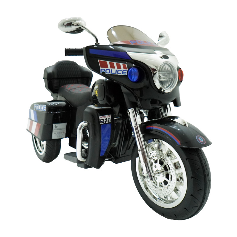 Lovely Baby Motorbike for Kids LB 828 Battery Operated Power Riding Motorbike (Black)