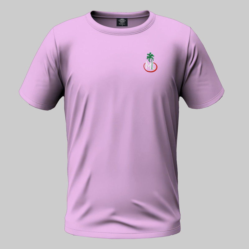 Malahi Land Solid Color Regular Fit T-shirt