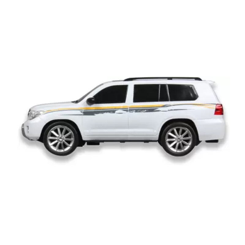 Remote Controlled Land Cruiser Car Toy for Kids - White