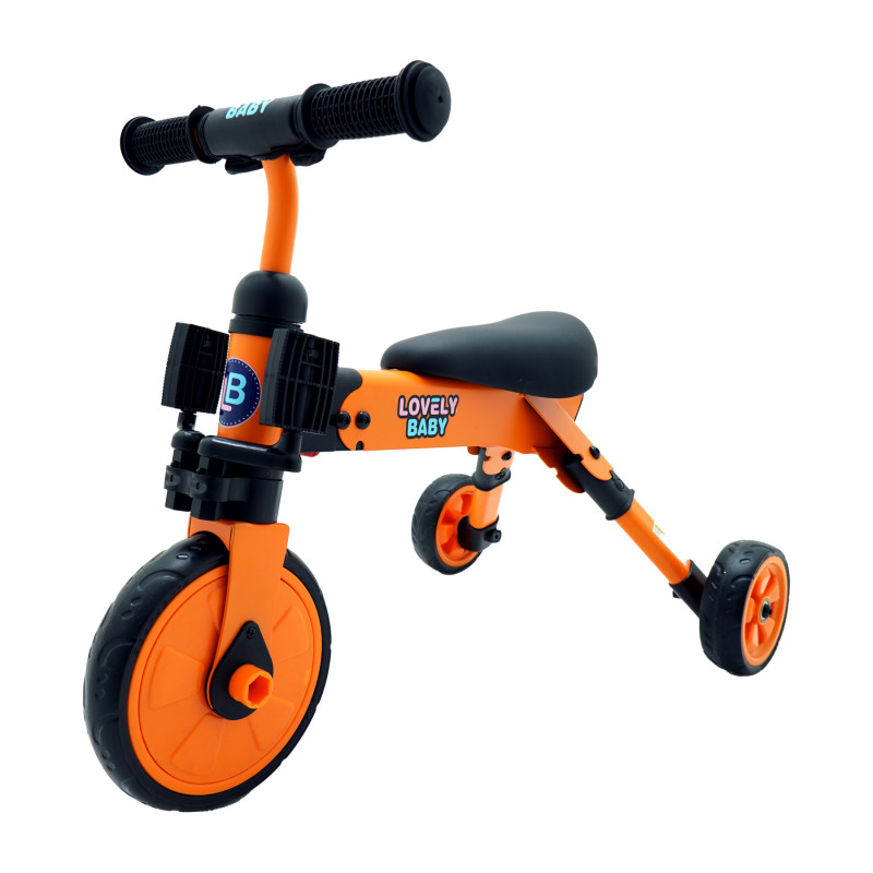 Lovely Baby Three Wheel Tricycle DX100 Orange