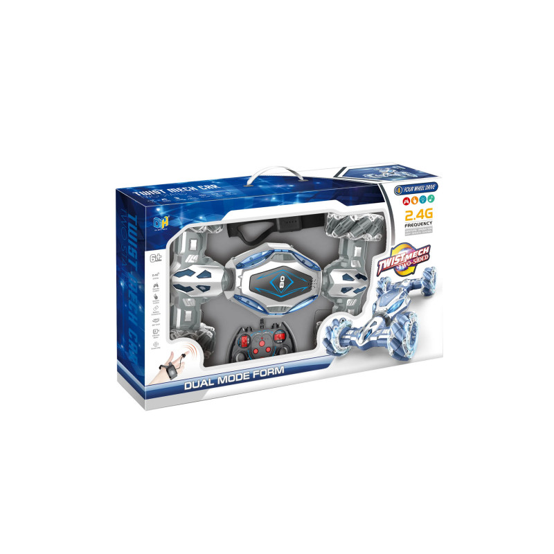 2.4ghz Gesture Sensing Twisting Climbing Stunt Car RC With Light And Music